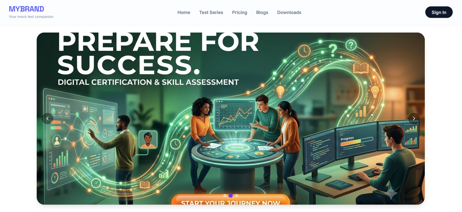 Mock Test Pro  Online Mock Test Platform