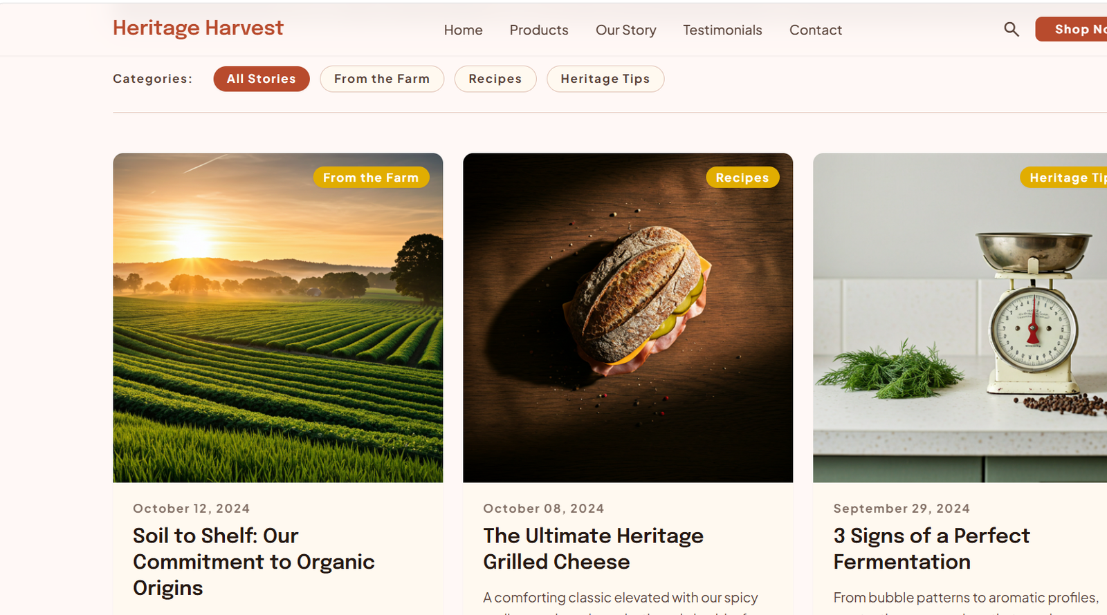 Heritage Harvest Preview 3