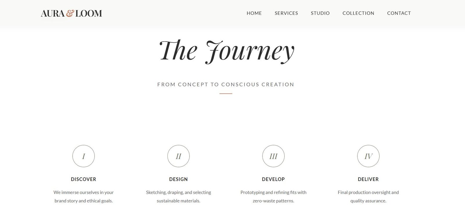 AURA & LOOM  Desgn HTML Teaplate Preview 4