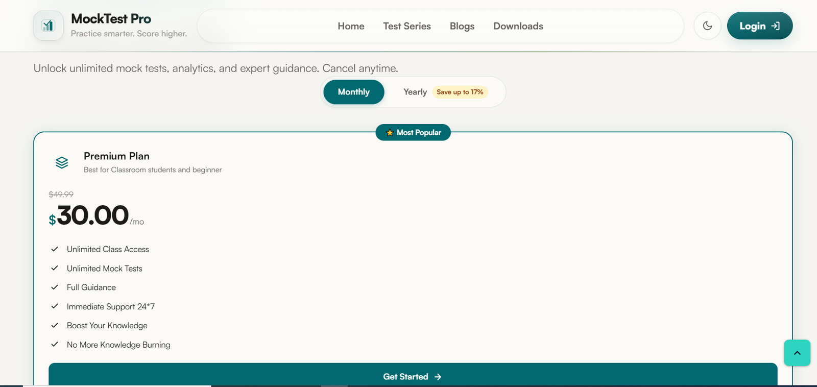 Digital Mock Test PLatform (LMS Solution) Preview 4